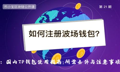 : 国内TP钱包使用指南：所需条件与注意事项