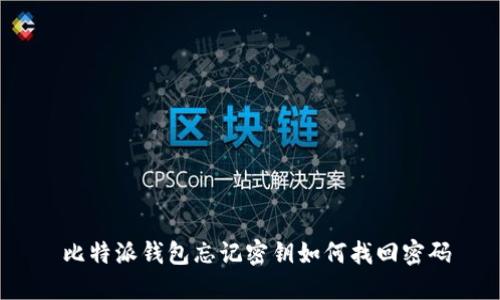  比特派钱包忘记密钥如何找回密码
