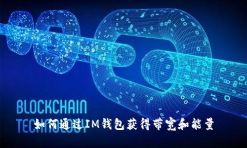 如何通过IM钱包获得带宽和能量