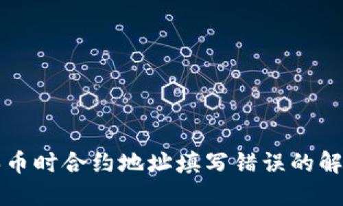 钱包买币时合约地址填写错误的解决方案